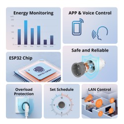 Buy Sonoff WiFi Smart Plug - S60 - UK in Cyprus, Nicosia, Limassol, Larnaka, Pafos