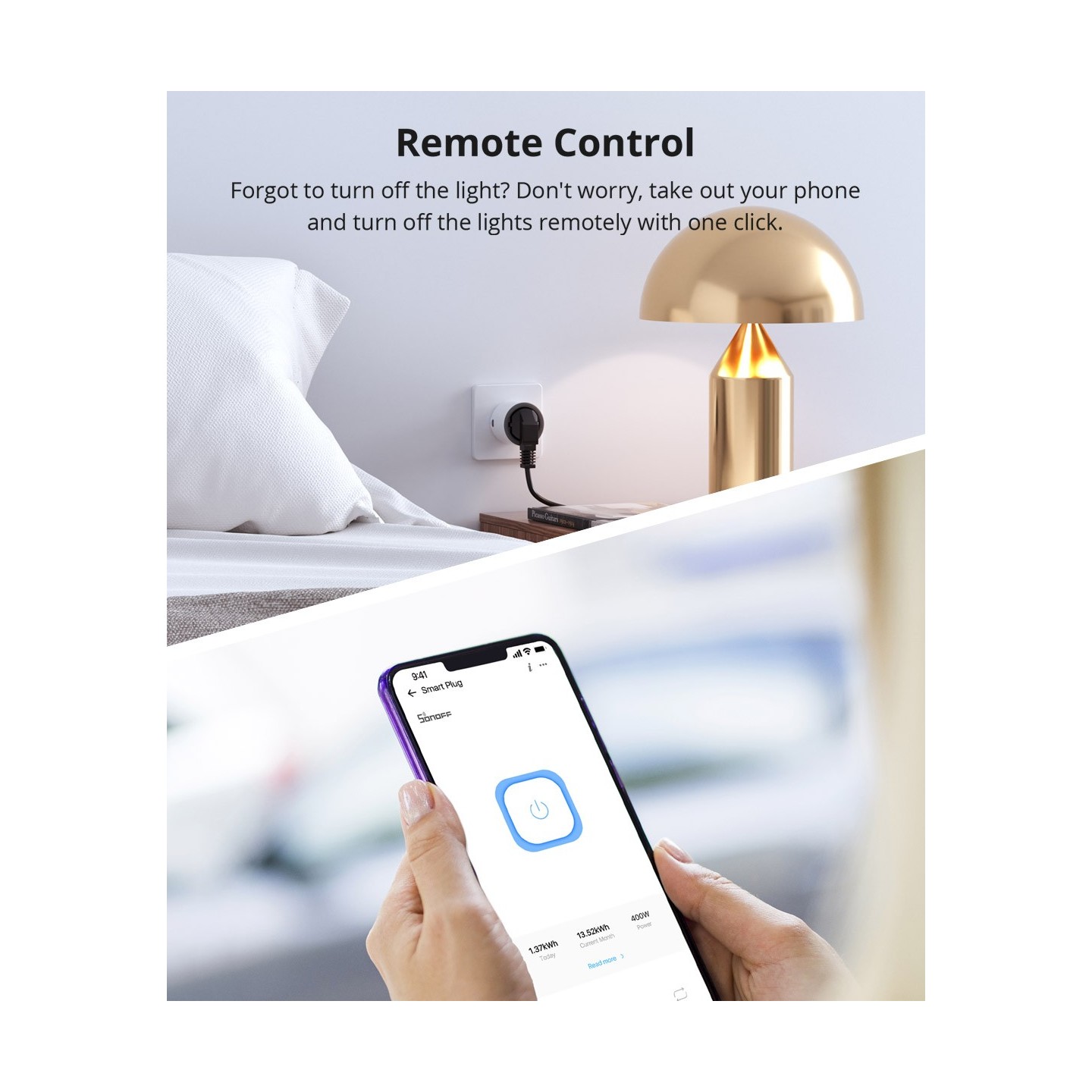 Sonoff WiFi Smart Plug - S60 - UK — Buy in Cyprus with Fast Delivery