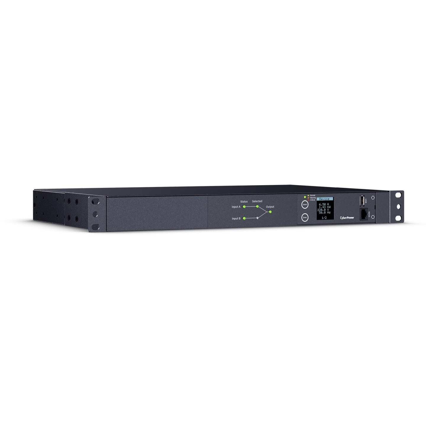 CyberPower 10 Outlets PDU - PDU24005 - Auto Transfer Metered Switch — Buy in Cyprus with Fast Delivery