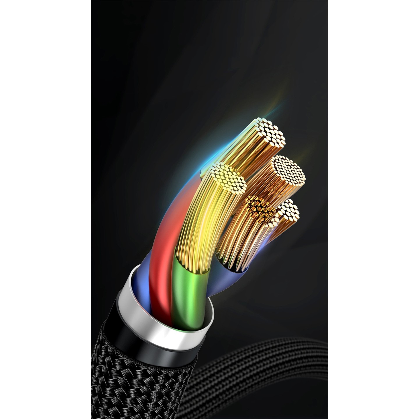 Baseus Cafule Cable - Type-C to Lightning PD 18W 1m Red — Buy in Cyprus with Fast Delivery