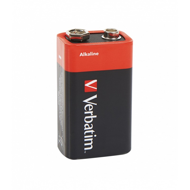 Buy Verbatim 9V Alkaline Batteries - 1pc in Cyprus, Nicosia, Limassol, Larnaka, Pafos