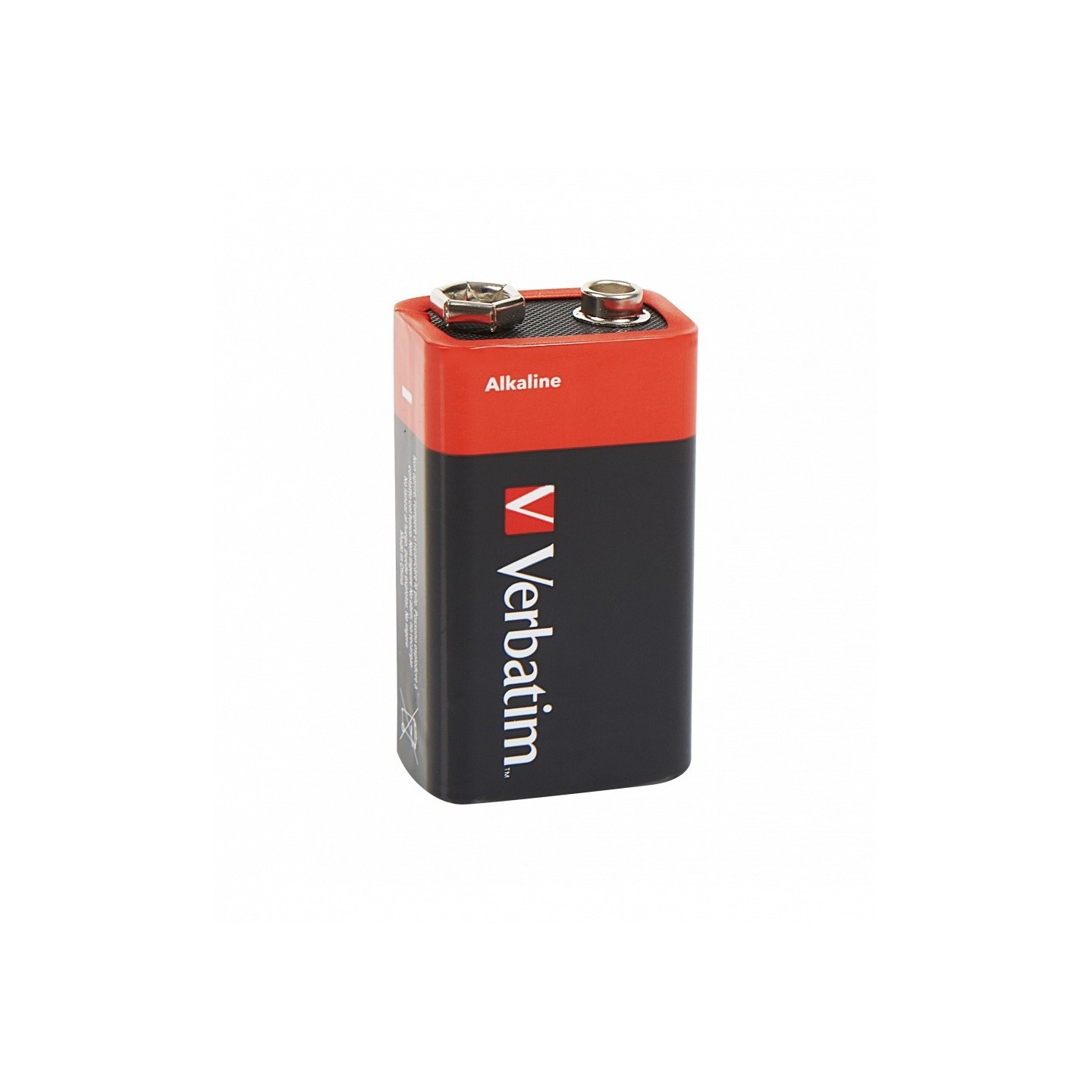 Verbatim 9V Alkaline Batteries - 1pc — Buy in Cyprus with Fast Delivery