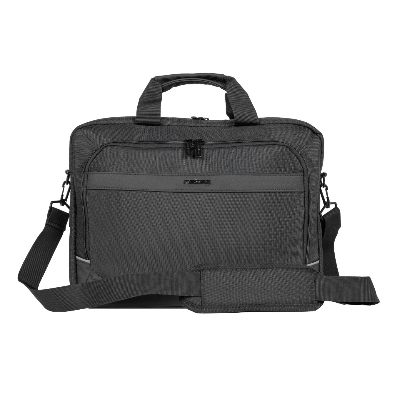 Natec NTO-2055 Laptop Bag 15.6" Black – Durable Polyester | Armenius Store
