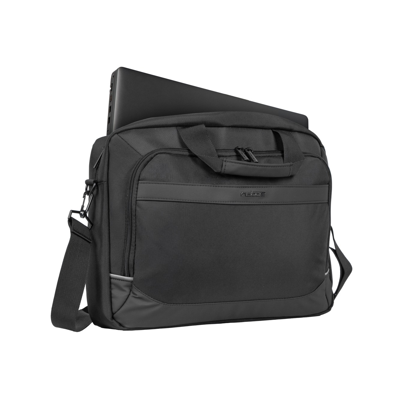 Natec NTO-2055 Laptop Bag 15.6" Black – Durable Polyester | Armenius Store