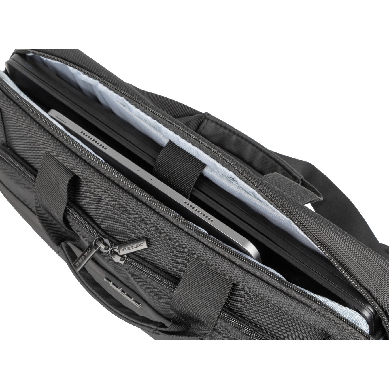 Natec NTO-2055 Laptop Bag 15.6" Black – Durable Polyester | Armenius Store