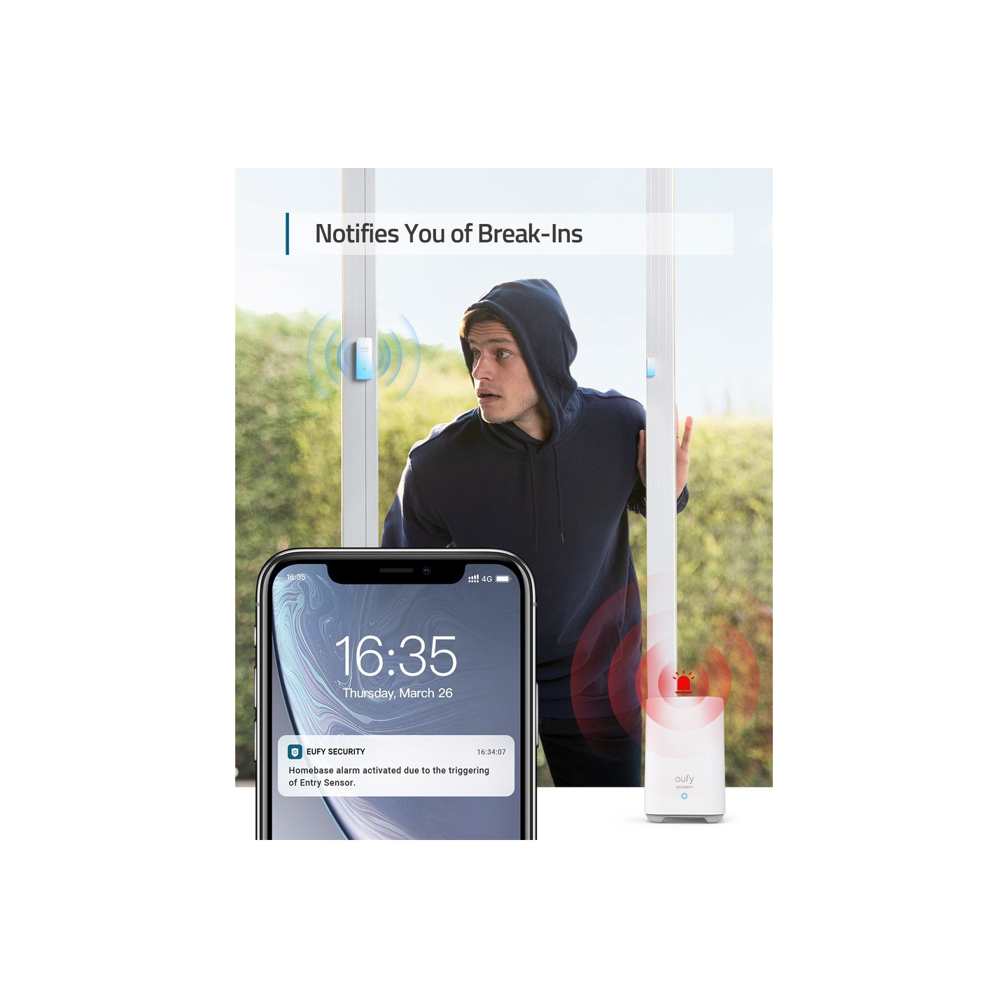 Anker Eufy - 5piece Apartment Alarm Security Kit — Buy in Cyprus with Fast Delivery