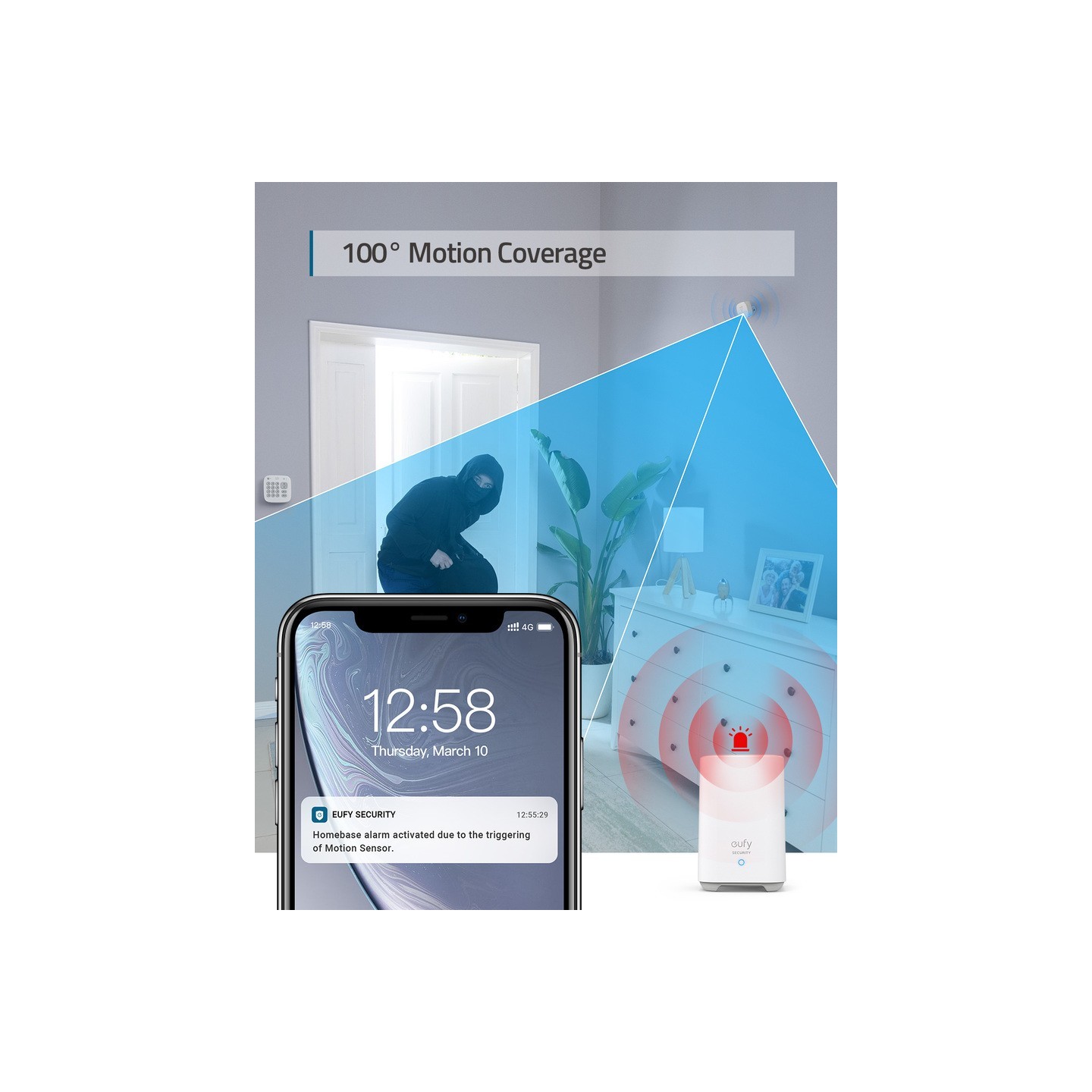 Anker Eufy - 5piece Apartment Alarm Security Kit — Buy in Cyprus with Fast Delivery