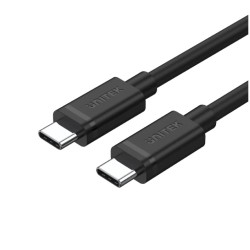 Unitek Y-C477BK USB-C to USB-C 3.1 Gen1 Cable 1m 5Gbps 60W - Black (Boxed) — Buy in Cyprus with Fast Delivery