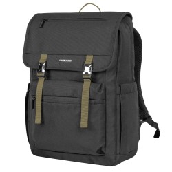 Buy Natec Laptop Backpack - NIALA - 15.6'' 18L Black Green in Cyprus, Nicosia, Limassol, Larnaka, Pafos