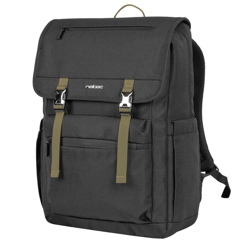 Buy Natec Laptop Backpack - NIALA - 15.6'' 18L Black Green in Cyprus, Nicosia, Limassol, Larnaka, Pafos