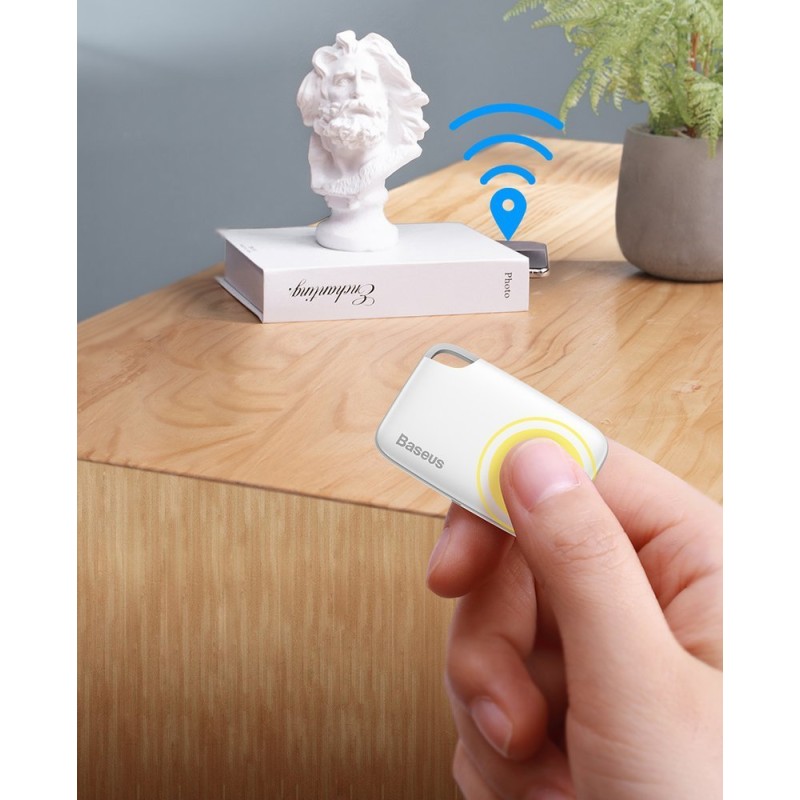 Buy Baseus Intelligent Keychain Anti-Loss Device - T2 - White in Cyprus, Nicosia, Limassol, Larnaka, Pafos