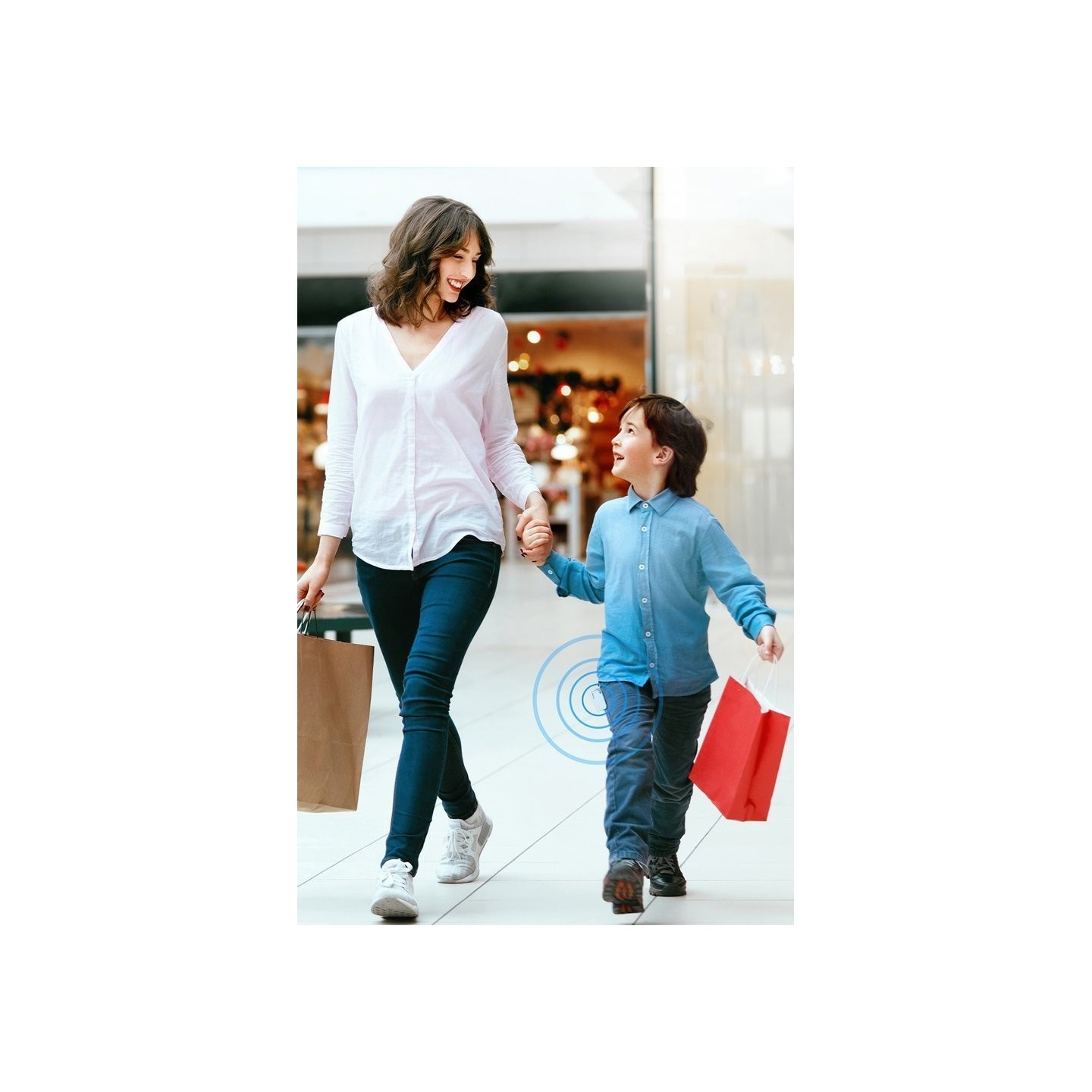 Baseus Intelligent Keychain Anti-Loss Device - T2 - White — Buy in Cyprus with Fast Delivery