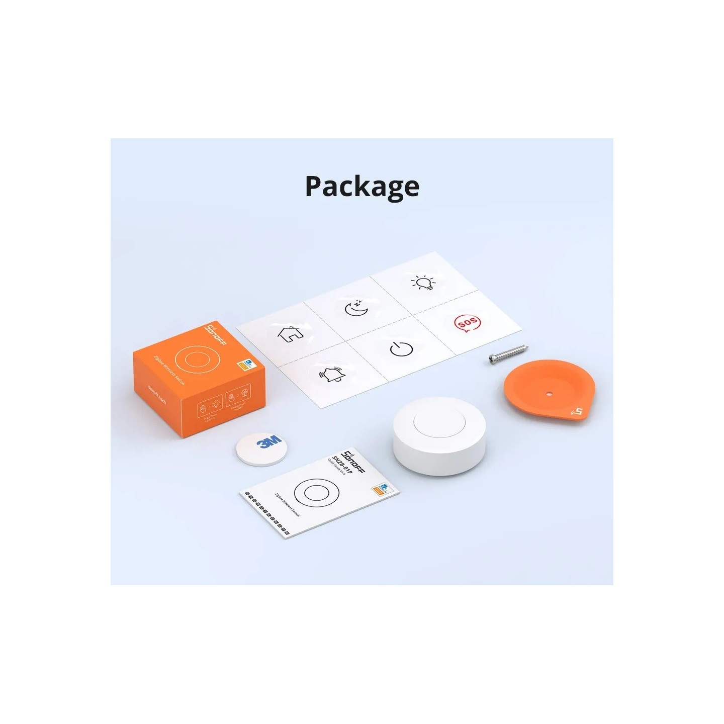 SONOFF Zigbee Smart Button - SNZB-01P — Buy in Cyprus with Fast Delivery