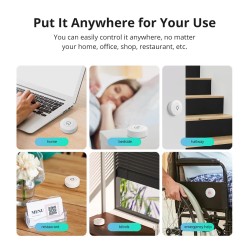 Buy SONOFF Zigbee Smart Button - SNZB-01P in Cyprus, Nicosia, Limassol, Larnaka, Pafos