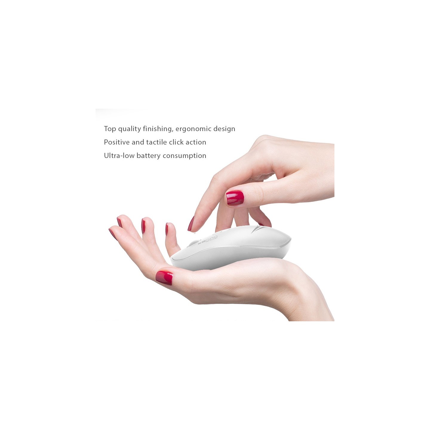 Alcatroz Airmouse Duo 5X Wireless Bluetooth Mouse White (Boxed) — Buy in Cyprus with Fast Delivery