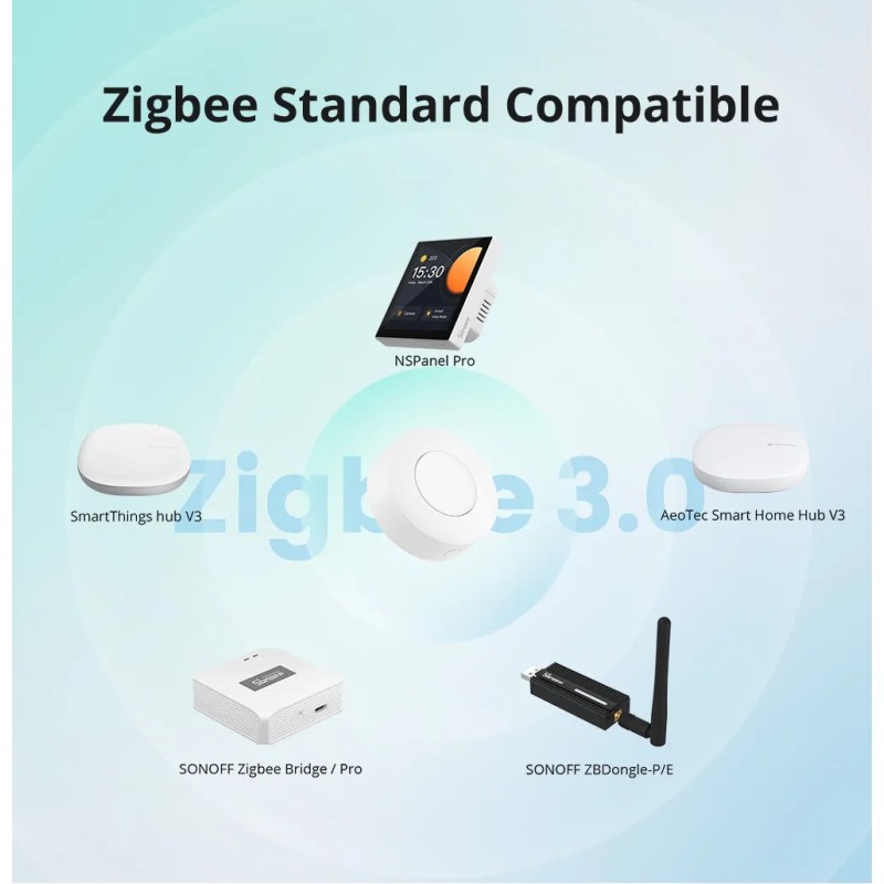 Buy SONOFF Zigbee Smart Button - SNZB-01P in Cyprus, Nicosia, Limassol, Larnaka, Pafos
