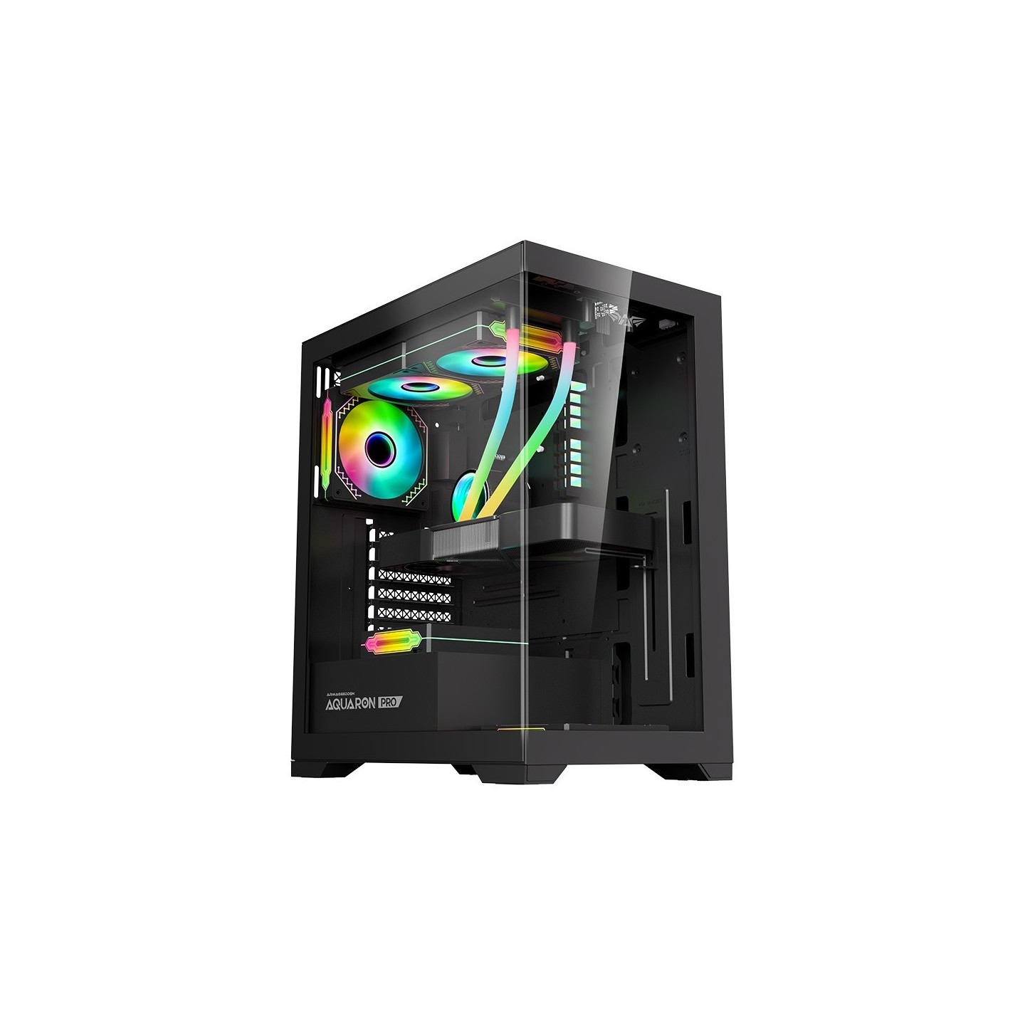 Armaggeddon Aquaron Pro ATX Gaming Case - Black (Boxed) — Buy in Cyprus with Fast Delivery