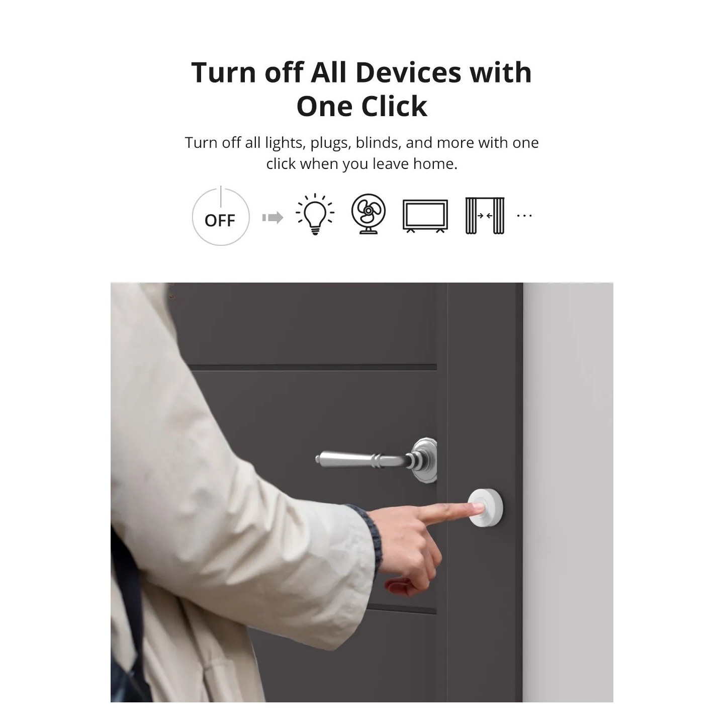 SONOFF Zigbee Smart Button - SNZB-01P — Buy in Cyprus with Fast Delivery