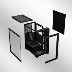 Armaggeddon Aquaron Pro ATX Gaming Case - Black (Boxed) — Buy in Cyprus with Fast Delivery