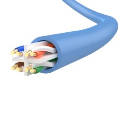 Buy Unitek CAT6 CU Patch Cable - Y-C1808ABL - 0.5m Blue in Cyprus, Nicosia, Limassol, Larnaka, Pafos
