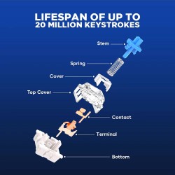 Armaggeddon MKA-1C NEX Black 61-Key Tactile Brown Mechanical Gaming Keyboard (Boxed) — Buy in Cyprus with Fast Delivery