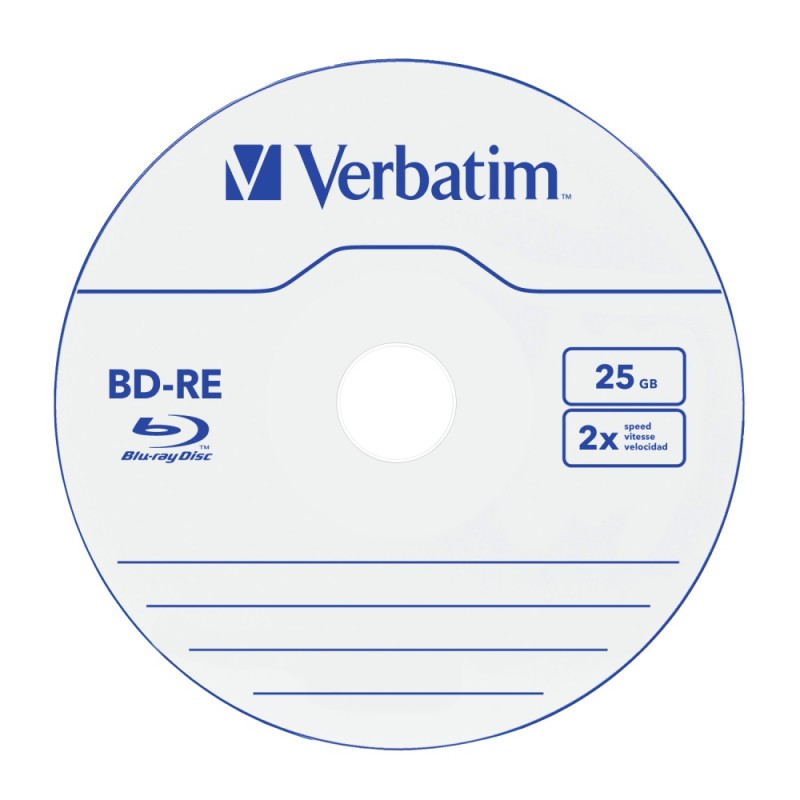 Buy Verbatim BD-RE 25GB 2X 5-Pack Jewel Case - 43615 - Verbatim BD-RE 25GB 2X 5-... in Cyprus, Nicosia, Limassol, Larnaka, Pafos