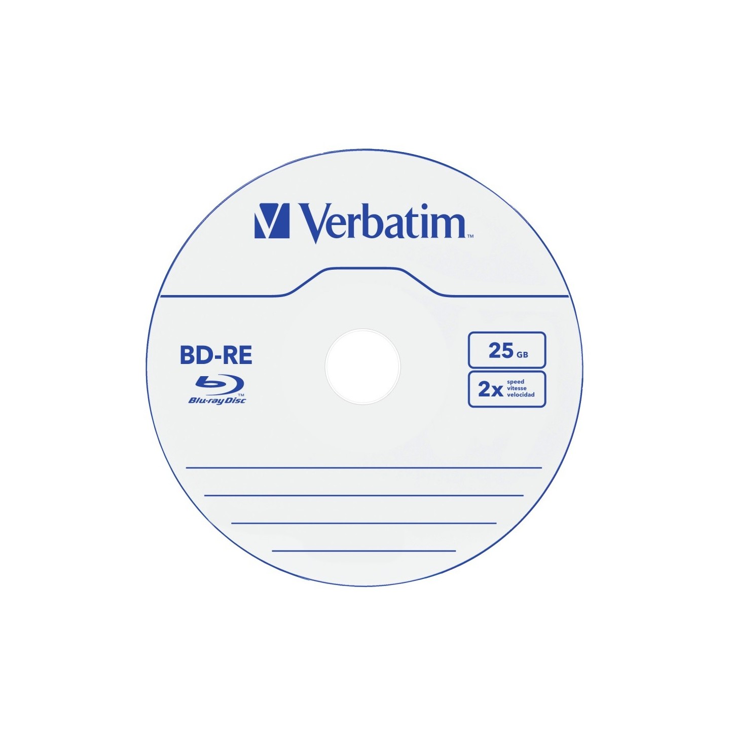 Verbatim BD-RE 25GB 2X 5-Pack Jewel Case - 43615 - Verbatim BD-RE 25GB 2X 5-Pack Jewel Case — Buy in Cyprus with Fast Delivery