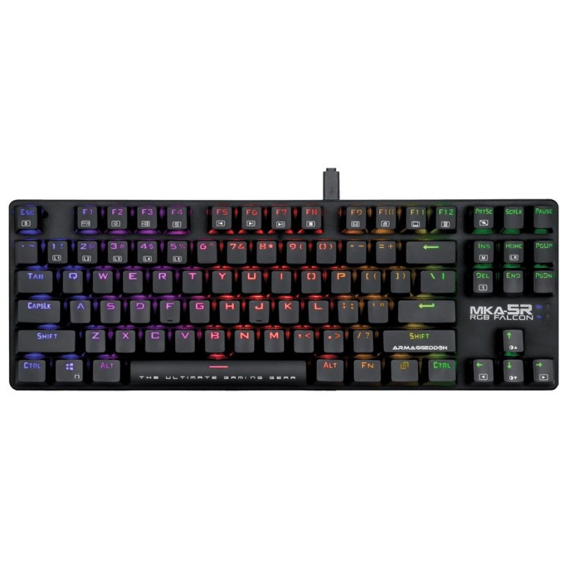 Armaggeddon MKA-5R RGB Falcon Mechanical Gaming Keyboard 87-Key Blue (Boxed) — Buy in Cyprus with Fast Delivery