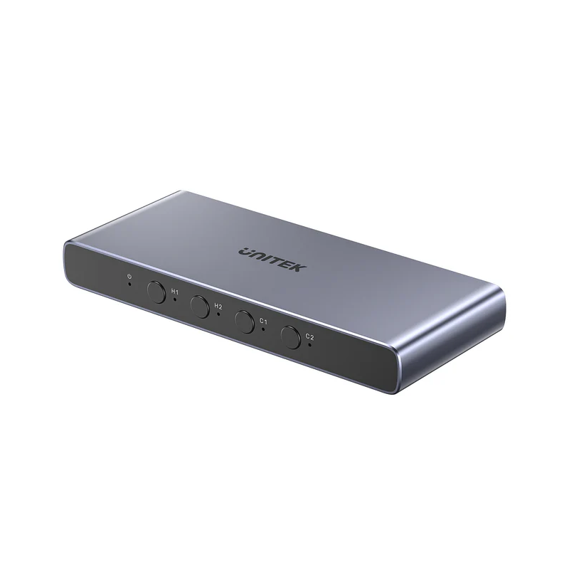 Buy Unitek HDMI USB-C Switch - V1313A - 4K 4in (2xHDMI + 2xUSB-C) 1xHDMI Out in Cyprus, Nicosia, Limassol, Larnaka, Pafos