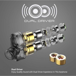 Buy SonicGear HYPERBASS Earphones - TWS 7 - Dual Driver Sweatproof White in Cyprus, Nicosia, Limassol, Larnaka, Pafos