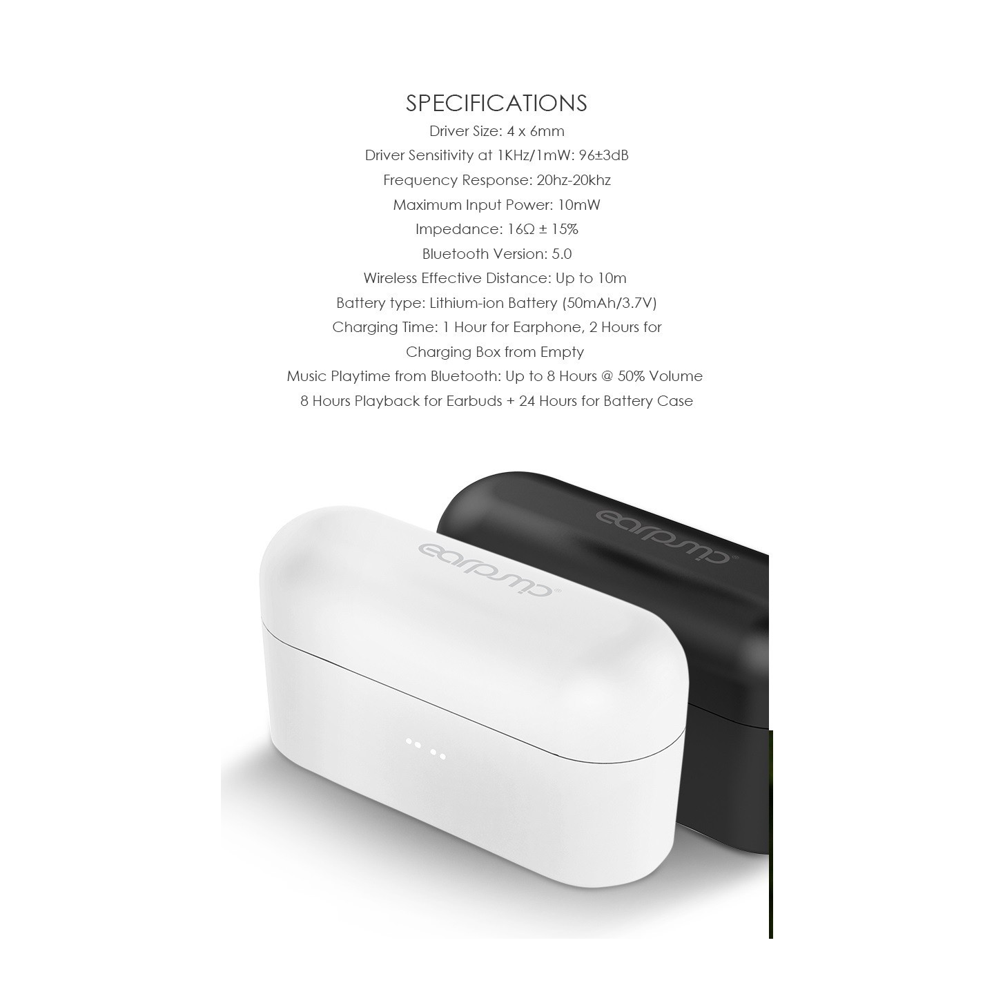 SonicGear HYPERBASS Earphones - TWS 7 - Dual Driver Sweatproof White — Buy in Cyprus with Fast Delivery