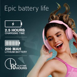 Buy SonicGear - Airphone 6 - Bluetooth Headphones Pink in Cyprus, Nicosia, Limassol, Larnaka, Pafos