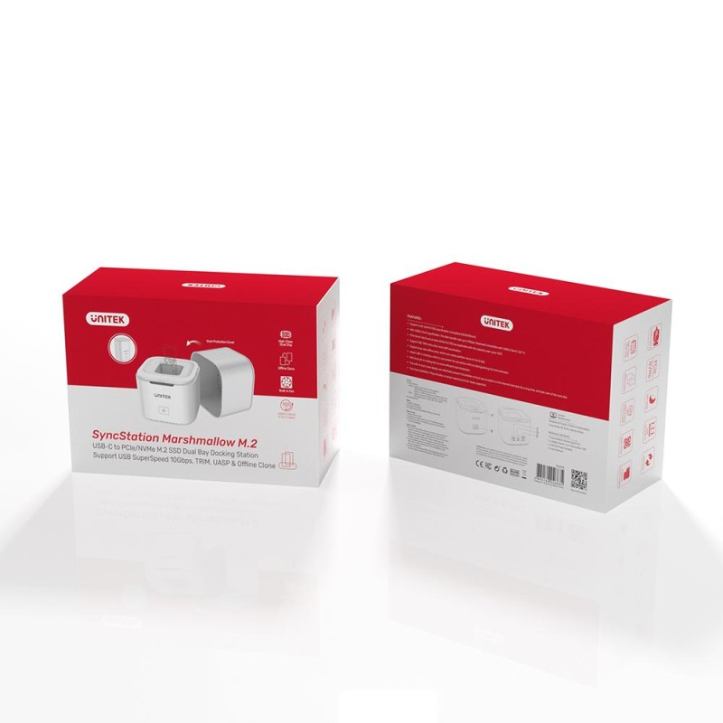 Buy Unitek SSD Docking Station - S1207A - 10G PCIe NVMe SSD Docking Station in Cyprus, Nicosia, Limassol, Larnaka, Pafos