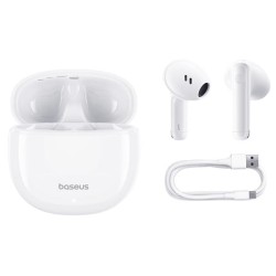 Buy Baseus Headphones In Ear TWS Bowie - E13 - Moon White in Cyprus, Nicosia, Limassol, Larnaka, Pafos