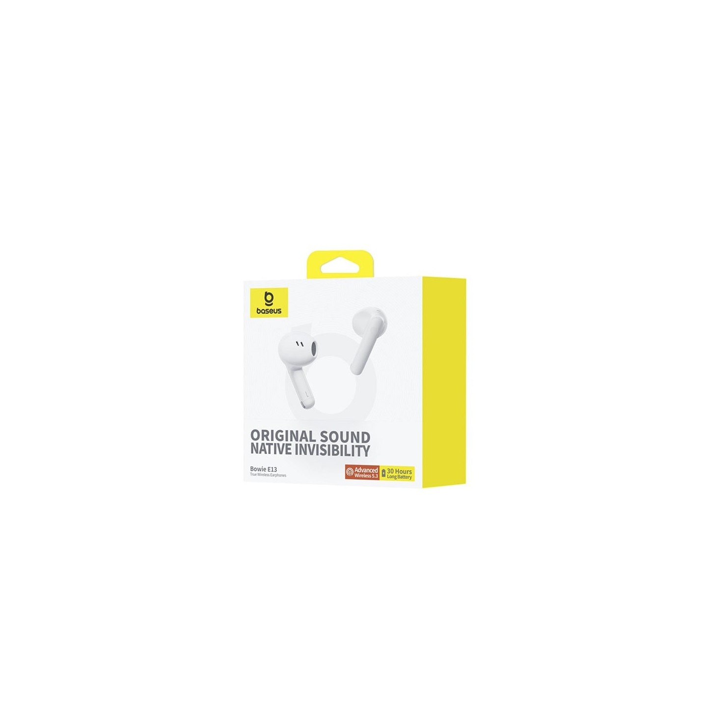 Baseus Headphones In Ear TWS Bowie - E13 - Moon White — Buy in Cyprus with Fast Delivery