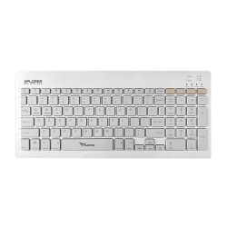 Buy Alcatroz XPLORER GO! Wireless Mini Keyboard Mist White - BTR 200 - 2.4G+BT in Cyprus, Nicosia, Limassol, Larnaka, Pafos