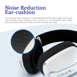 Armaggeddon Cosmic-III Lite Gaming Headset 2.4G/BT/AUX Black (Boxed) — Buy in Cyprus with Fast Delivery