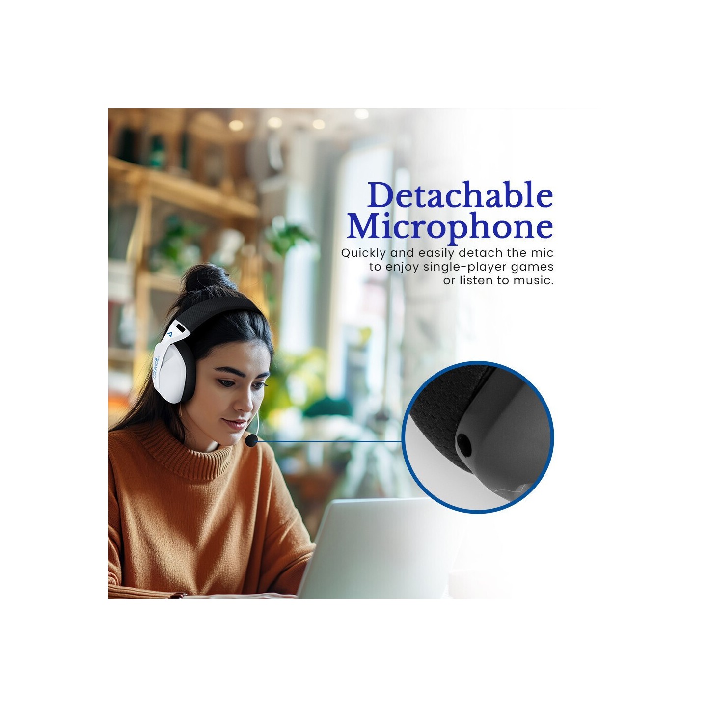 Armaggeddon Cosmic-III Lite Gaming Headset 2.4G/BT/AUX Black (Boxed) — Buy in Cyprus with Fast Delivery