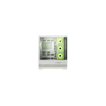 MSI MAG PANO 110R PZ - Mid Tower Case (White) - Tempered Glass, 270° Panoramic View, ARGB Fans, ATX/mATX/Mini-ITX