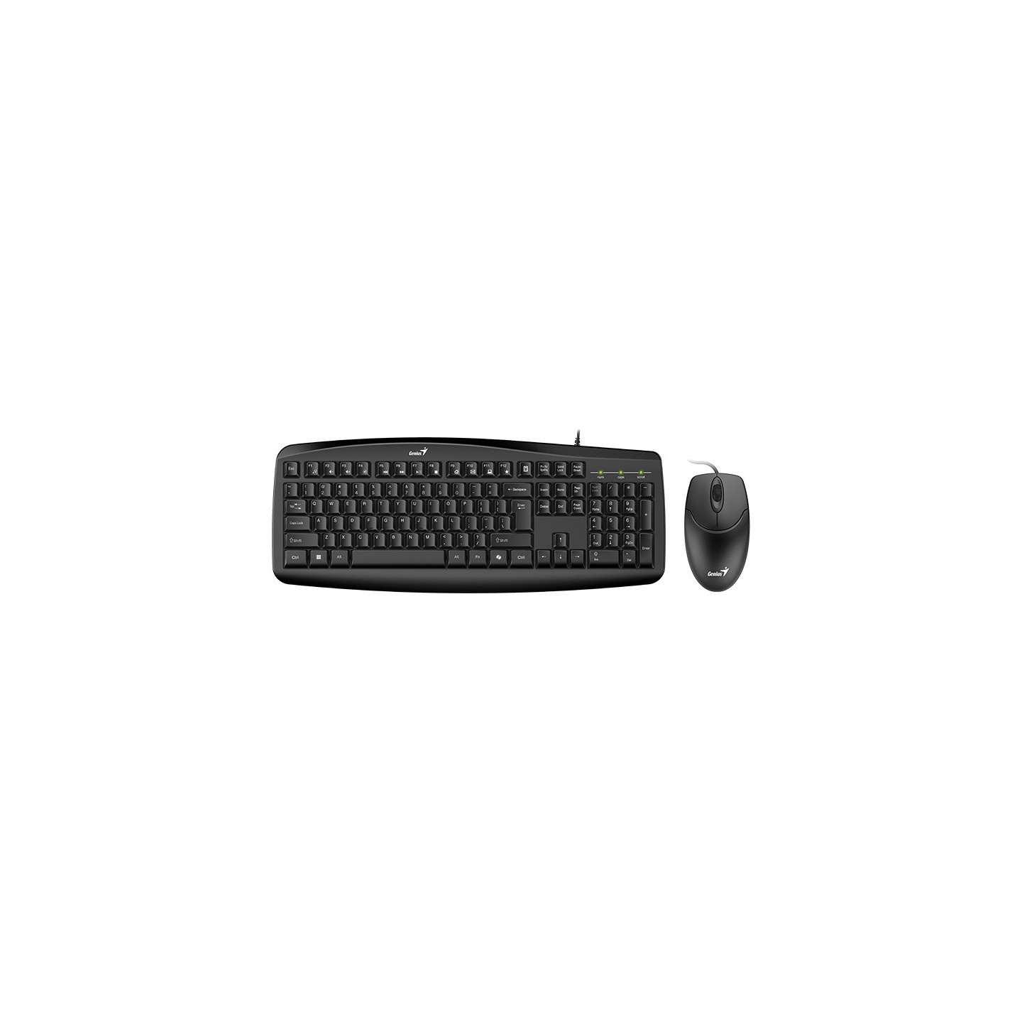 Genius Keyboard-Mouse Set KM-200 Wired English (Boxed) — Buy in Cyprus with Fast Delivery