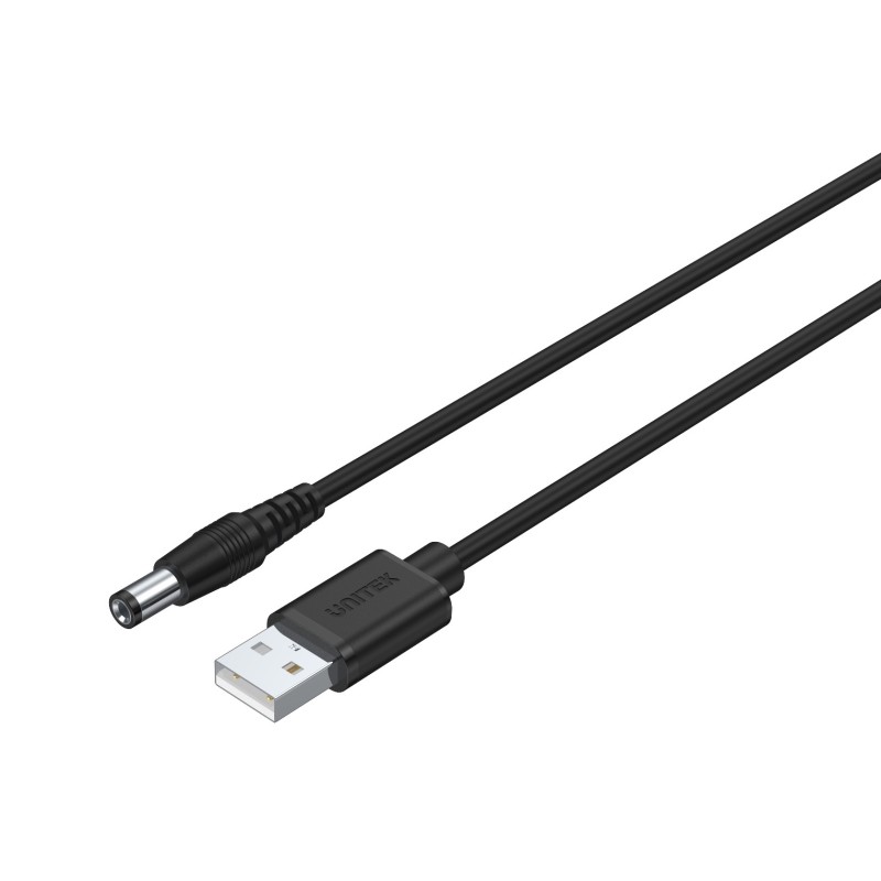 Buy Unitek USB to DC 5.5x2.5mm Power 1.5m - Y-C4046BK - USB to DC 5.5x2.5mm Powe... in Cyprus, Nicosia, Limassol, Larnaka, Pafos