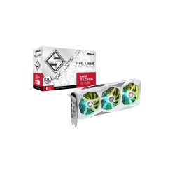 Buy ASRock Radeon RX 7600 Steel Legend OC - 8GB GDDR6 - Triple-Fan ARGB, Boost 2... in Cyprus, Nicosia, Limassol, Larnaka, Pafos