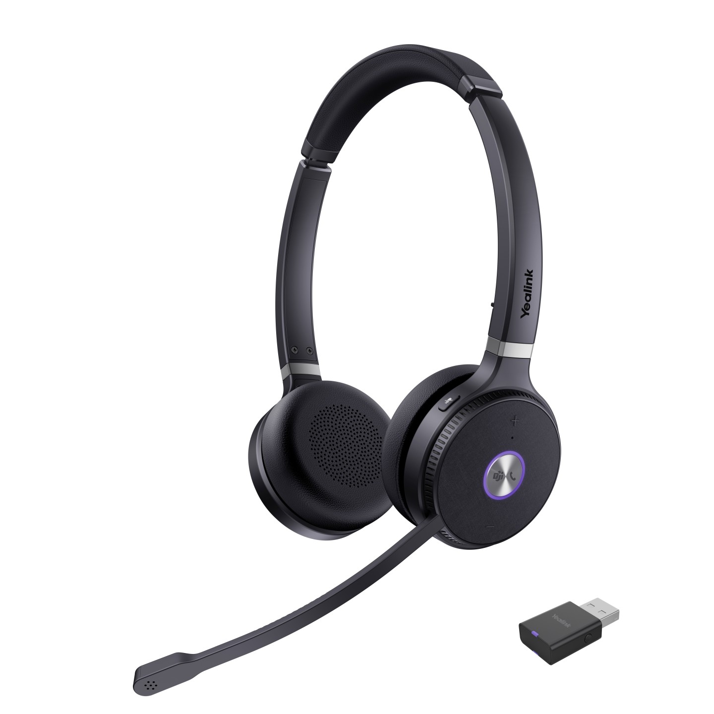 Yealink WH62 Dual Portable DECT Wireless Headset with Dongle Teams 120m (Boxed) — Buy in Cyprus with Fast Delivery