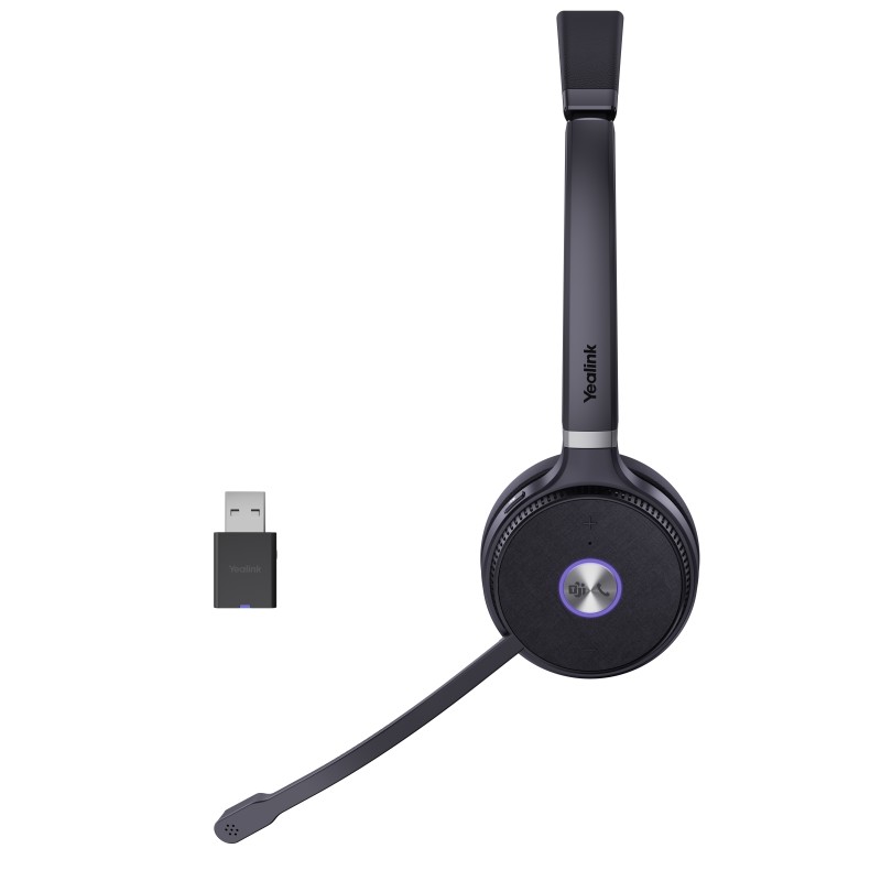 Buy Yealink Headset Wireless DECT with Dongle Dual Portable Teams 150m - WH62 - ... in Cyprus, Nicosia, Limassol, Larnaka, Pafos