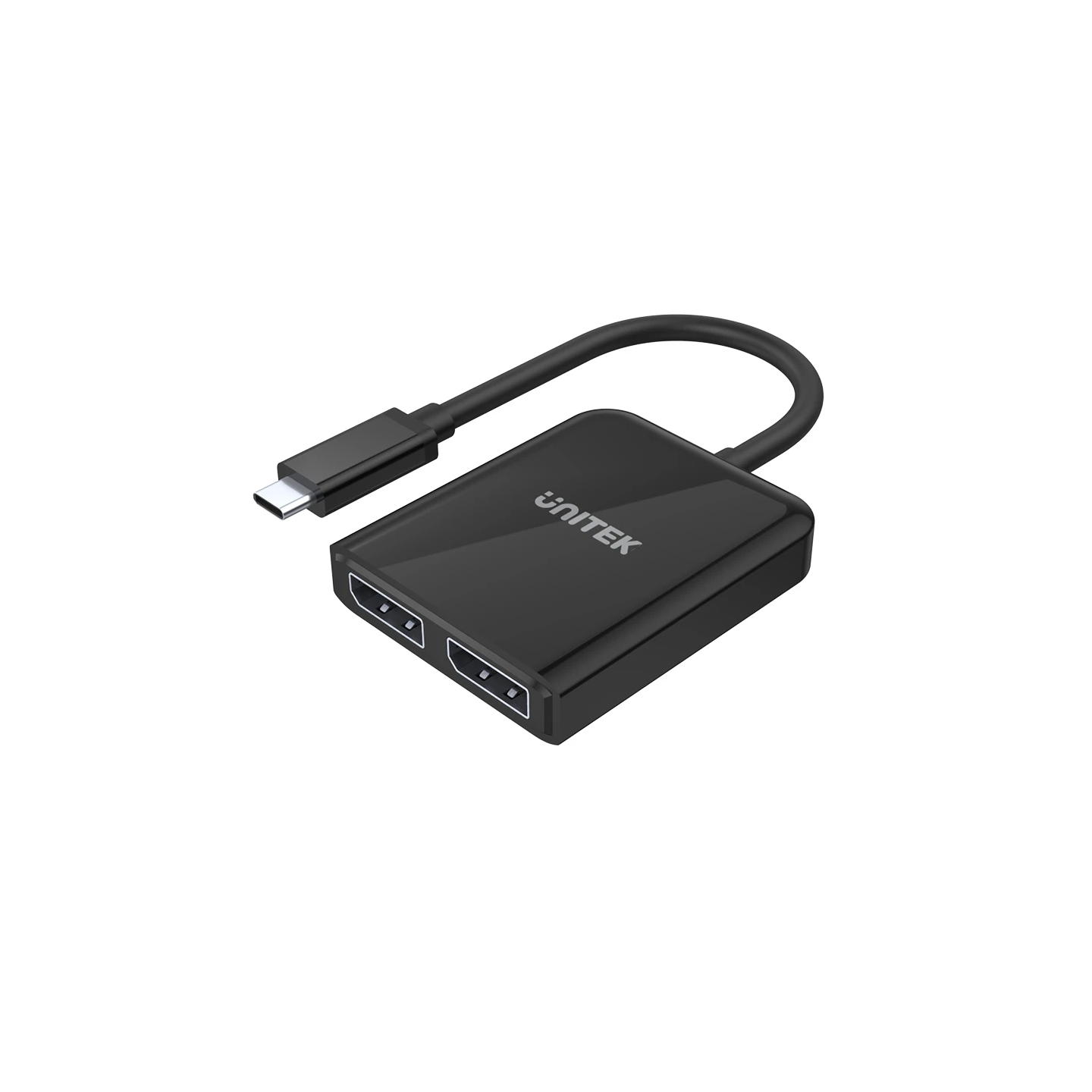 Unitek V1407A Type-C To Dual DP 8K 60Hz Adapter with MST Dual Monitor — Buy in Cyprus with Fast Delivery