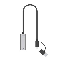 Buy Unitek Converter USB-C to LAN Gigabit Ethernet+USB-A - Y-3465A - USB-C to LA... in Cyprus, Nicosia, Limassol, Larnaka, Pafos