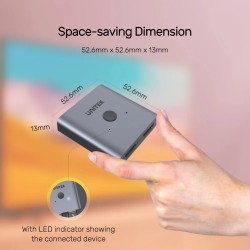 Buy Unitek Splitter Switch - V1127A - 4K HDMI 1in2 Out 2in1 Out Splitter Switch in Cyprus, Nicosia, Limassol, Larnaka, Pafos