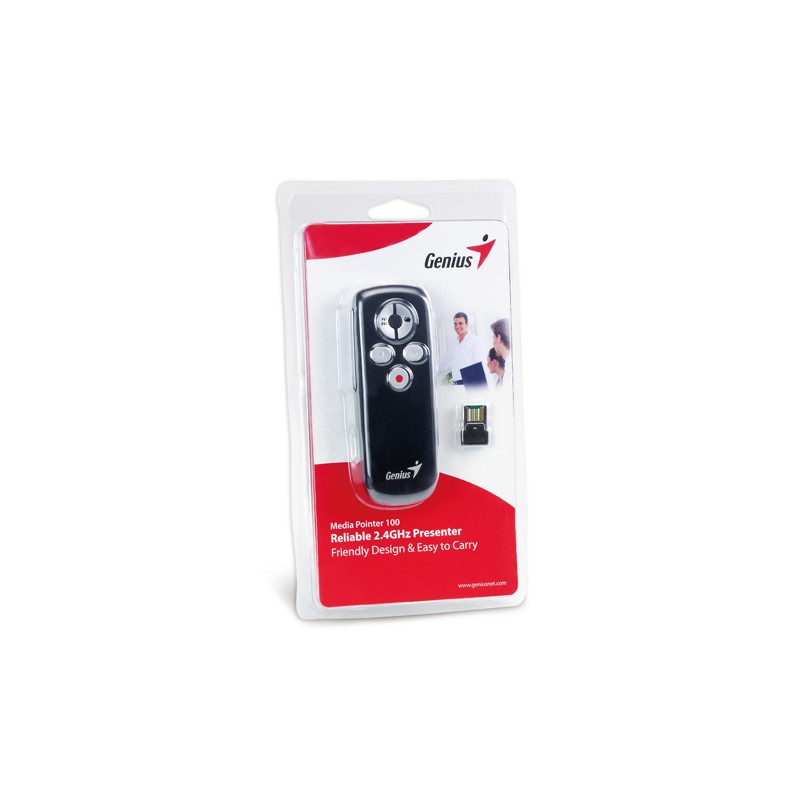 Buy Genius Wireless Laser Presenter - MEDIA POINTER 100 in Cyprus, Nicosia, Limassol, Larnaka, Pafos