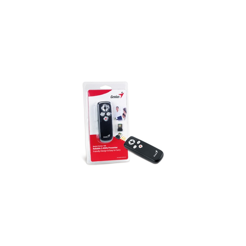 Buy Genius Wireless Laser Presenter - MEDIA POINTER 100 in Cyprus, Nicosia, Limassol, Larnaka, Pafos