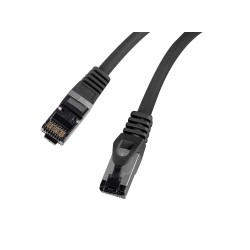 Buy Lanberg Patch Cable - CAT8.1 S FTP CU LSZH 0.25m Black in Cyprus, Nicosia, Limassol, Larnaka, Pafos